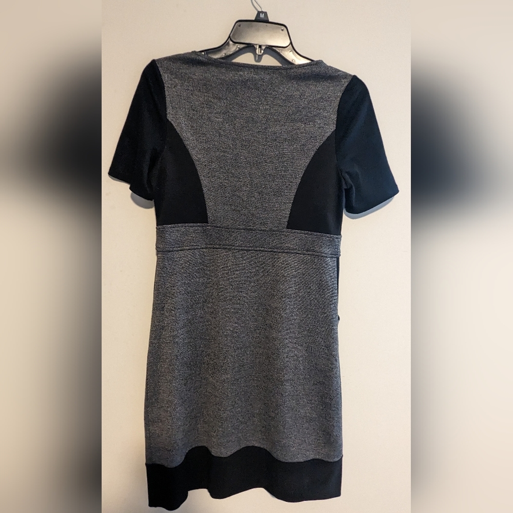MERONA Midi Dress Size P S/P Gray and Black